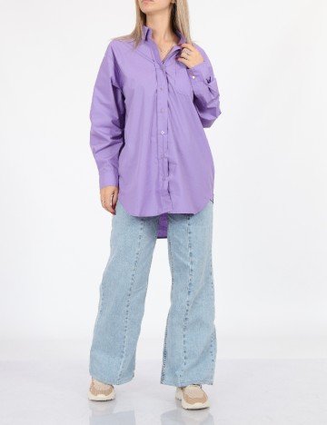 Camasa Oversize Kaffe, mov