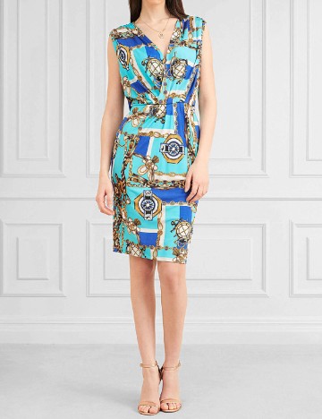 Rochie scurta Marciano Guess, bleu