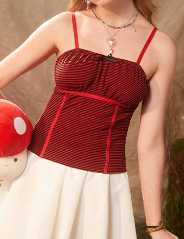 Maiou Romwe, rosu/negru