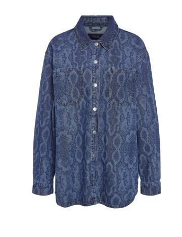 Jacheta Oversize Noisy May, bleumarin