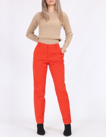Pantaloni Only, portocaliu
