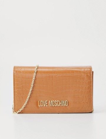 Geanta Love Moschino, maro