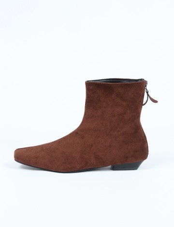 Botine SHEIN, maro