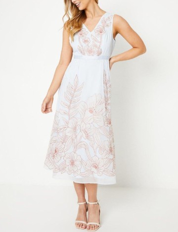 Rochie medie Coast, bleu