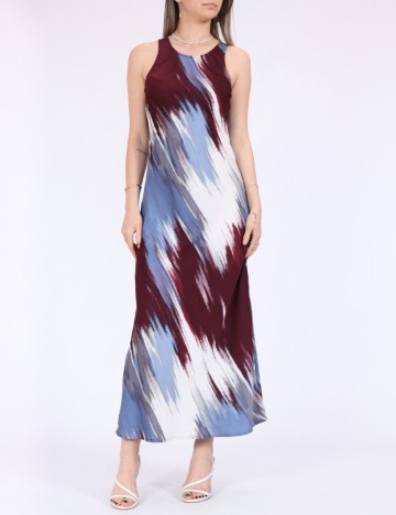 Rochie lunga Only, mix culori