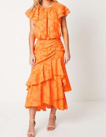 Rochie lunga Coast, portocaliu