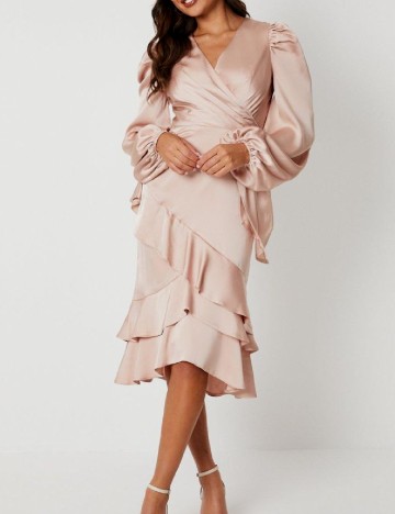 Rochie medie Coast, crem