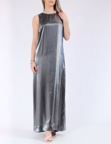 Rochie lunga Only, gri