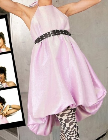 Rochie scurta COLLUSION, roz