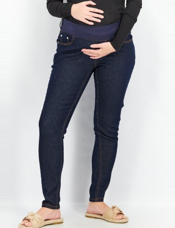 Blugi Wednesday's Girl Maternity, bleumarin