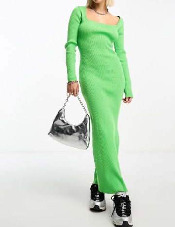 Rochie lunga DAISY STREET, verde