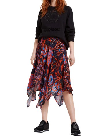 Fusta Desigual, mix culori