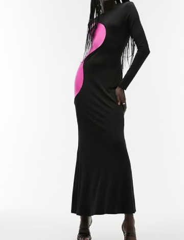 Rochie lunga Top Shop, negru