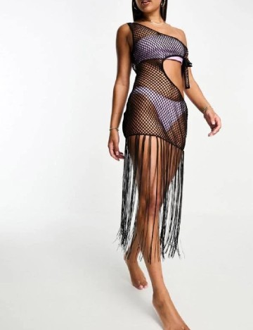 Rochie de plaja ASOS, negru