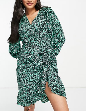 Rochie scurta Vero Moda, verde