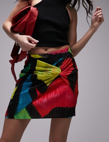 Fusta ASOS, mix culori