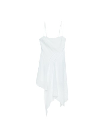 Rochie scurta Stradivarius, alb