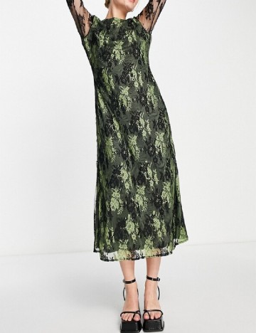 Rochie medie Top Shop, verde