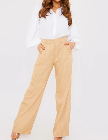 Pantaloni IN THE STYLE, crem