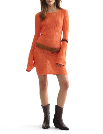 Rochie de plaja Something New, portocaliu