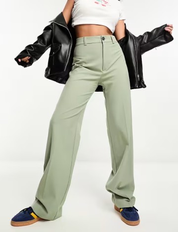Pantaloni Pull&Bear, verde