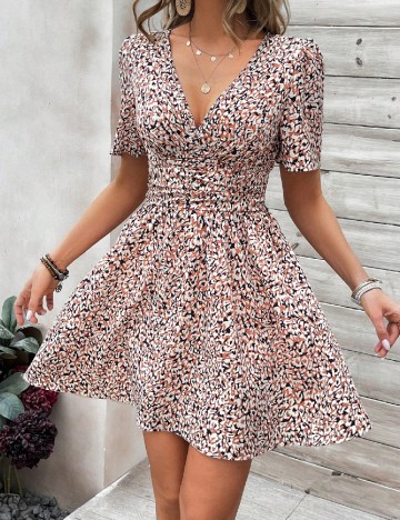 Rochie scurta SHEIN, mix culori