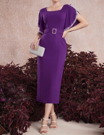 Rochie medie SHEIN, mov