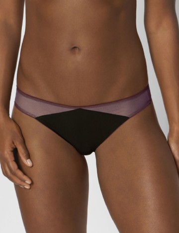 Chilot Sloggi by Triumph, mov/negru