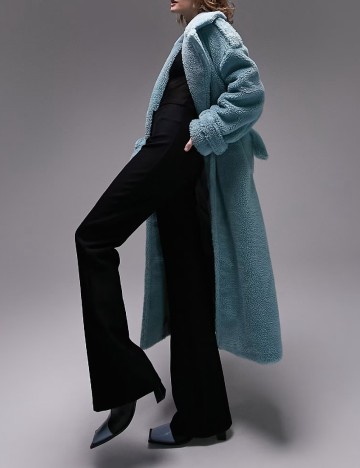 Palton Top Shop, albastru