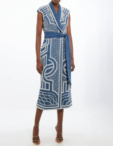 Rochie medie Karen Millen, albastru