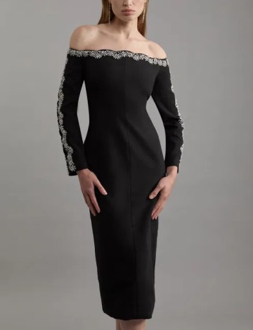 Rochie medie Karen Millen, negru