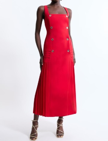 Rochie medie Karen Millen, rosu