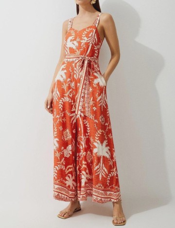 Salopeta Karen Millen, portocaliu