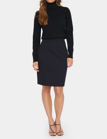 Fusta Saint Tropez, negru