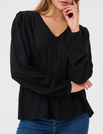 Bluza Kaffe, negru