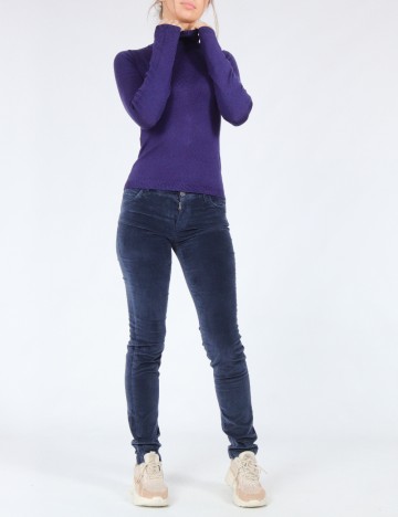 Bluza Pull&Bear, bleumarin