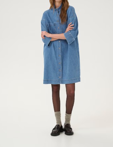 Rochie scurta My Essential Wardrobe, albastru