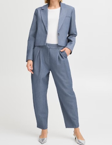 Pantaloni Fransa, albastru