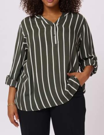 Bluza Kaffe Curve, verde