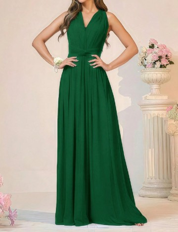 Rochie lunga SHEIN, verde