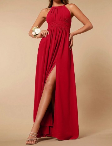 Rochie lunga SHEIN, rosu