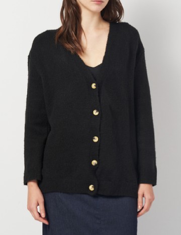 Cardigan Oversize Zara, negru