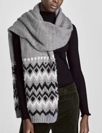 Fular Zara, mix culori