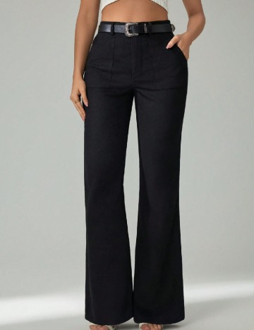 Pantaloni SHEIN, negru