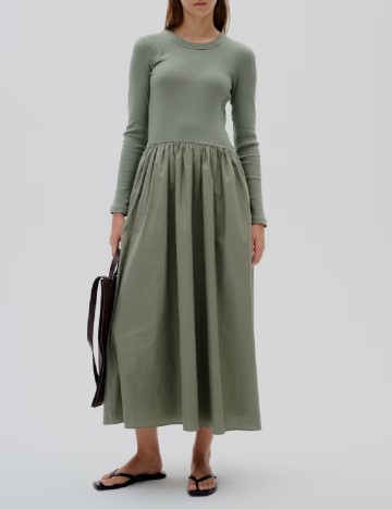 Rochie lunga InWear, verde