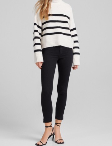 Blugi Bershka, negru