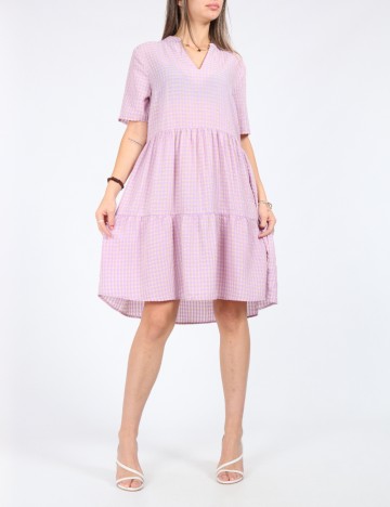 Rochie medie Pieces, mov, M