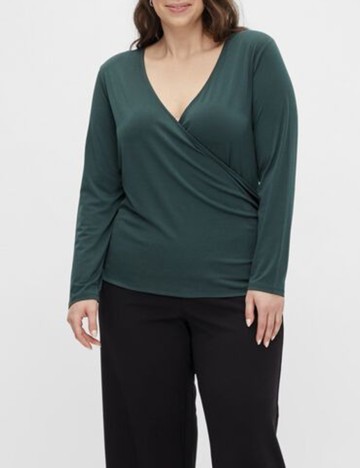 Bluza EVOKED VILA, verde