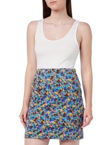 Fusta Ichi, albastru, XS