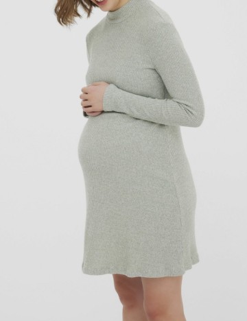 Rochie scurta Vero Moda Maternity, gri